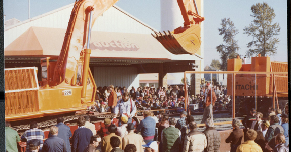Ritchie Bros. Auctioneers Surrey, BC auction 1979