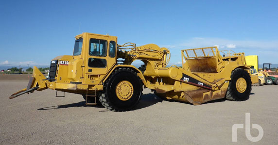 2005 Caterpillar 627G motor scrapers sold by Ritchie Bros. 2005 Caterpillar 627G motor scrapers sold by Ritchie Bros.