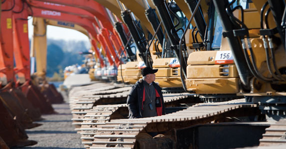 Hydraulic excavators sold at Ritchie Bros. Hydraulic excavators sold at Ritchie Bros.