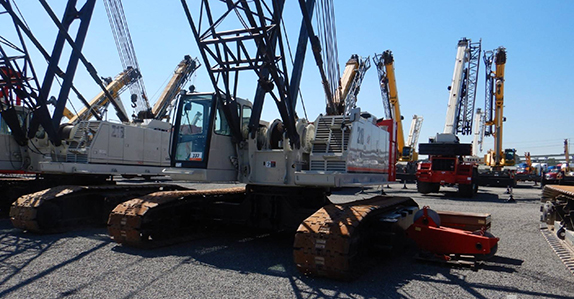 2008 Link-Belt 218 Hylab HSL 110 ton crawler crane sold at Ritchie Bros. 2008 Link-Belt 218 Hylab HSL 110 ton crawler crane sold at Ritchie Bros.
