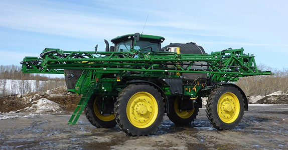 2017 JOHN DEERE R4045 120ft high clearance sprayer sold by Ritchie Bros. Auctioneers. 2017 JOHN DEERE R4045 120ft high clearance sprayer sold by Ritchie Bros. Auctioneers.