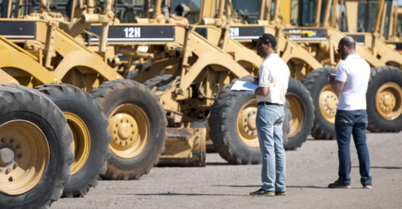 Picking out the right CAT from a large line-up of equipment