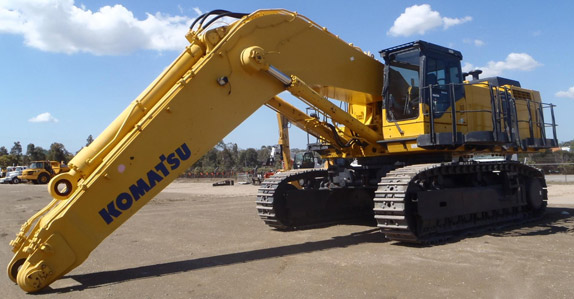 Unused Komatsu ready to be sold
