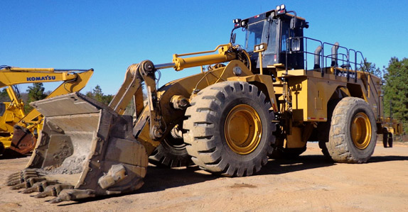 A 2008 Caterpillar 992G sold for 975,000 EUR in the Netherlands in April of 2012