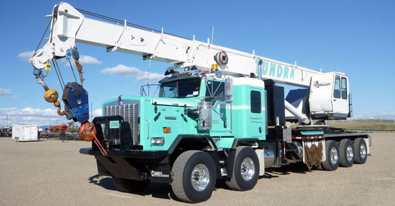 Kenworth C500 T/A Tri Drive Boom Truck
