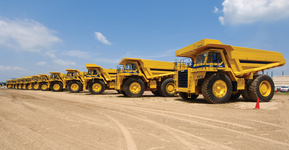 The third quarter saw mixed results from equipment makers with both gains and losses across the board.