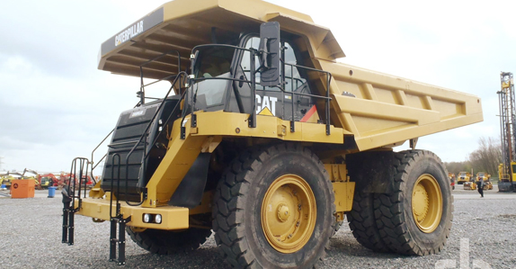 Caterpillar, the world's largest manufacturer of construction equipment, topped the list of manufacturers of equipment sold at Ritchie Bros. auctions in 2012
